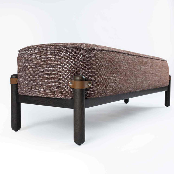 Billy Oak Bench - Dark Amber
