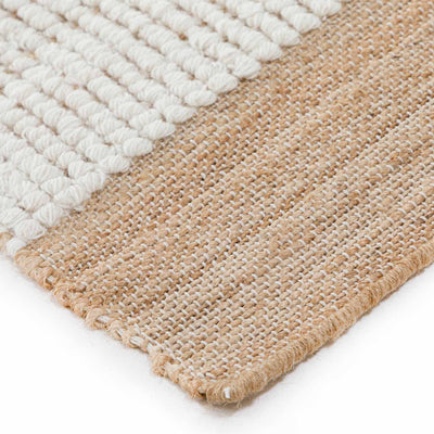 Cave Flat Weave Jute & Wool Dhurrie