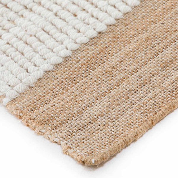 Cave Flat Weave Jute & Wool Dhurrie