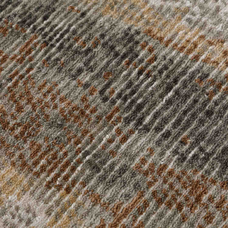 Volcano Hand Knotted Woollen And Jute Rug