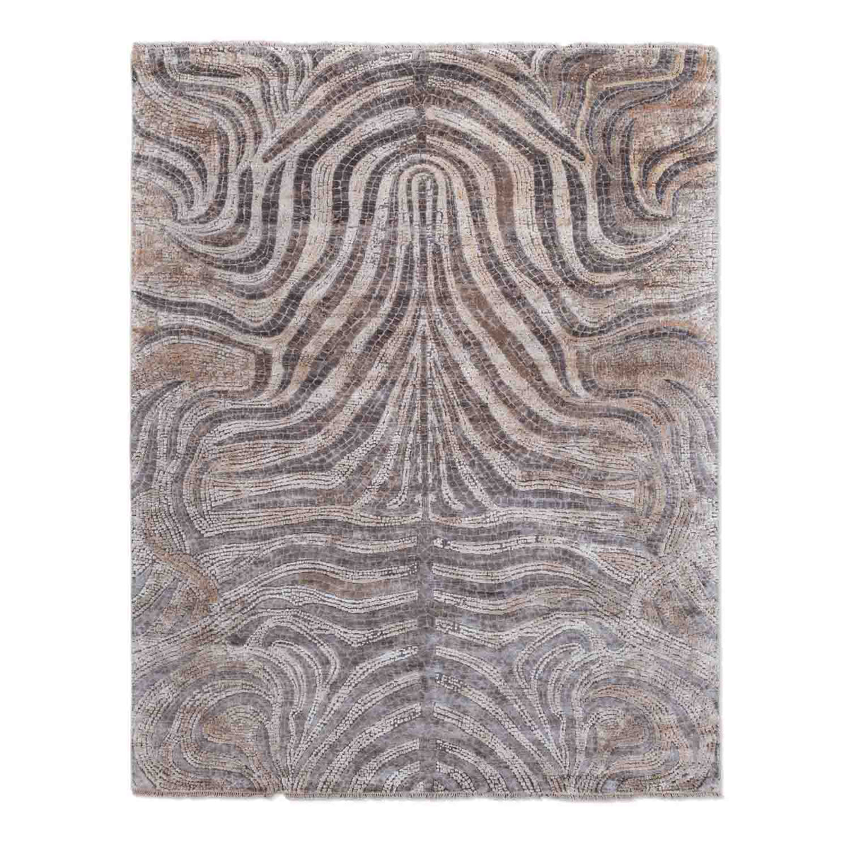 Untamed Hand Knotted Wool And Silk Rug By Luke Irwin