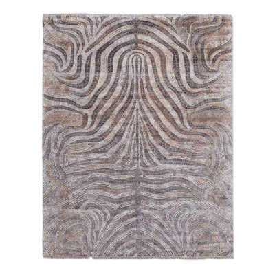 Untamed Hand Knotted Wool And Silk Rug By Luke Irwin