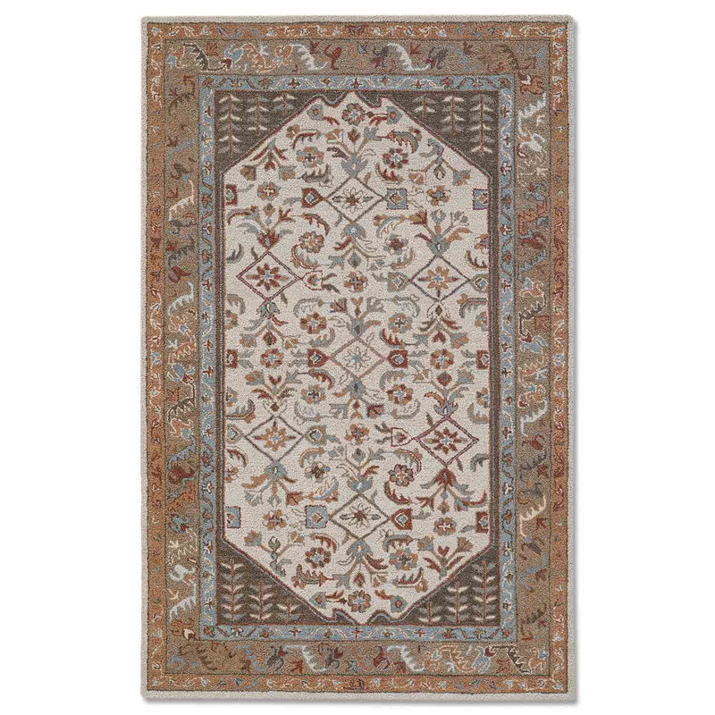 Herati Hand Tufted Woollen Rug