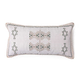 Cacti Woven Cotton Lumbar Cushion Cover