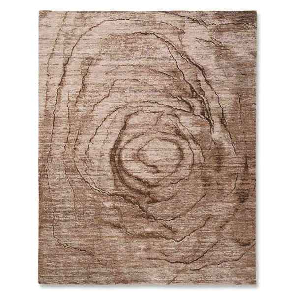 Nava Hand Knotted Woollen And Silk Rug
