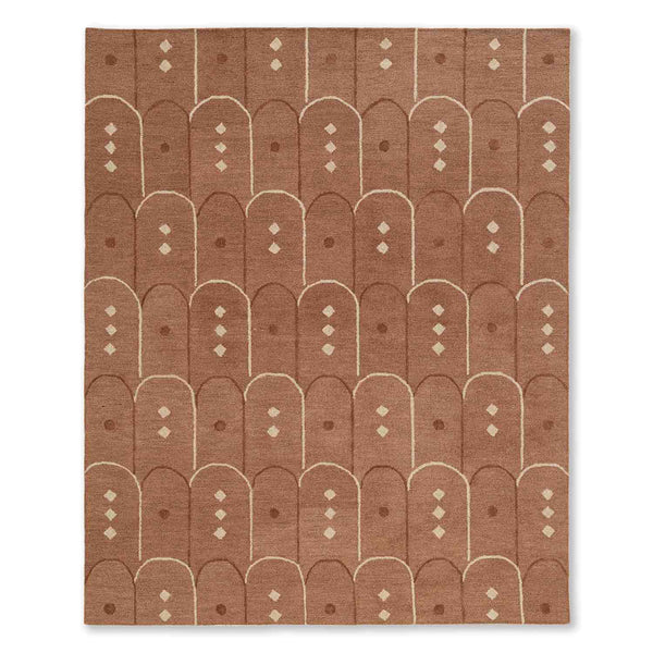 Dewar Hand Tufted Woollen And Viscose Rug