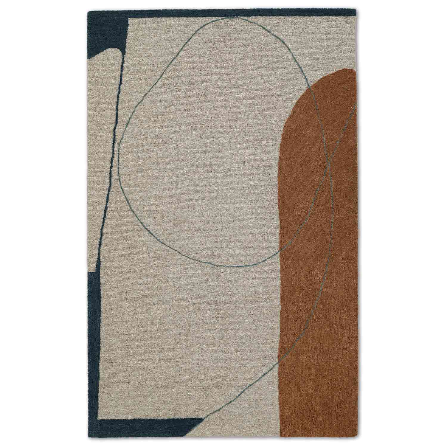 Flora Hand Tufted Woollen Rug