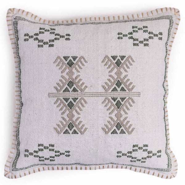 Cacti Woven Cotton Cushion Cover