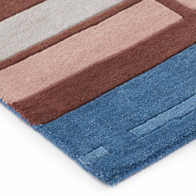Lifelines 1 Hand Tufted Woollen Rug By Shripal Munshi