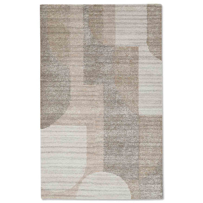 Bronze Hand Tufted Woollen And Viscose Rug
