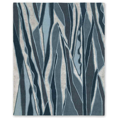 Obliq Hand Tufted Woollen And Viscose Rug