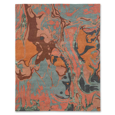 Zyra  Hand Tufted Woollen And Viscose Rug