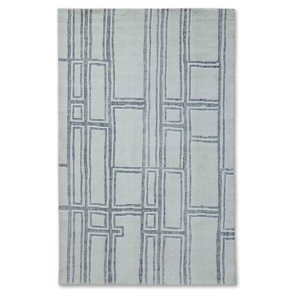 Svincoli Double Back Handloom Woollen And Viscose Rug By Mariella Ienn ...
