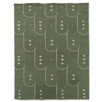Moss Hand Tufted Woollen Rug