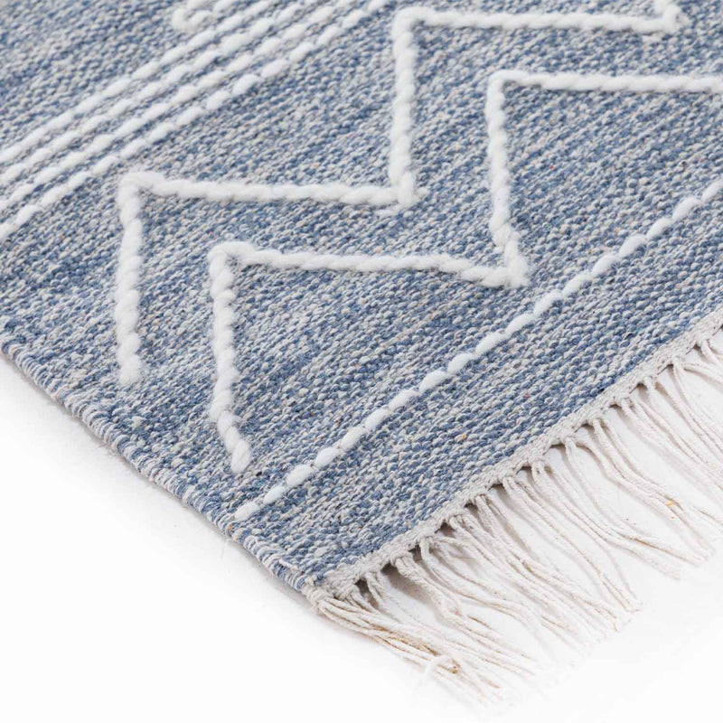 Sanjaya Flatweave Wool And Cotton Rug