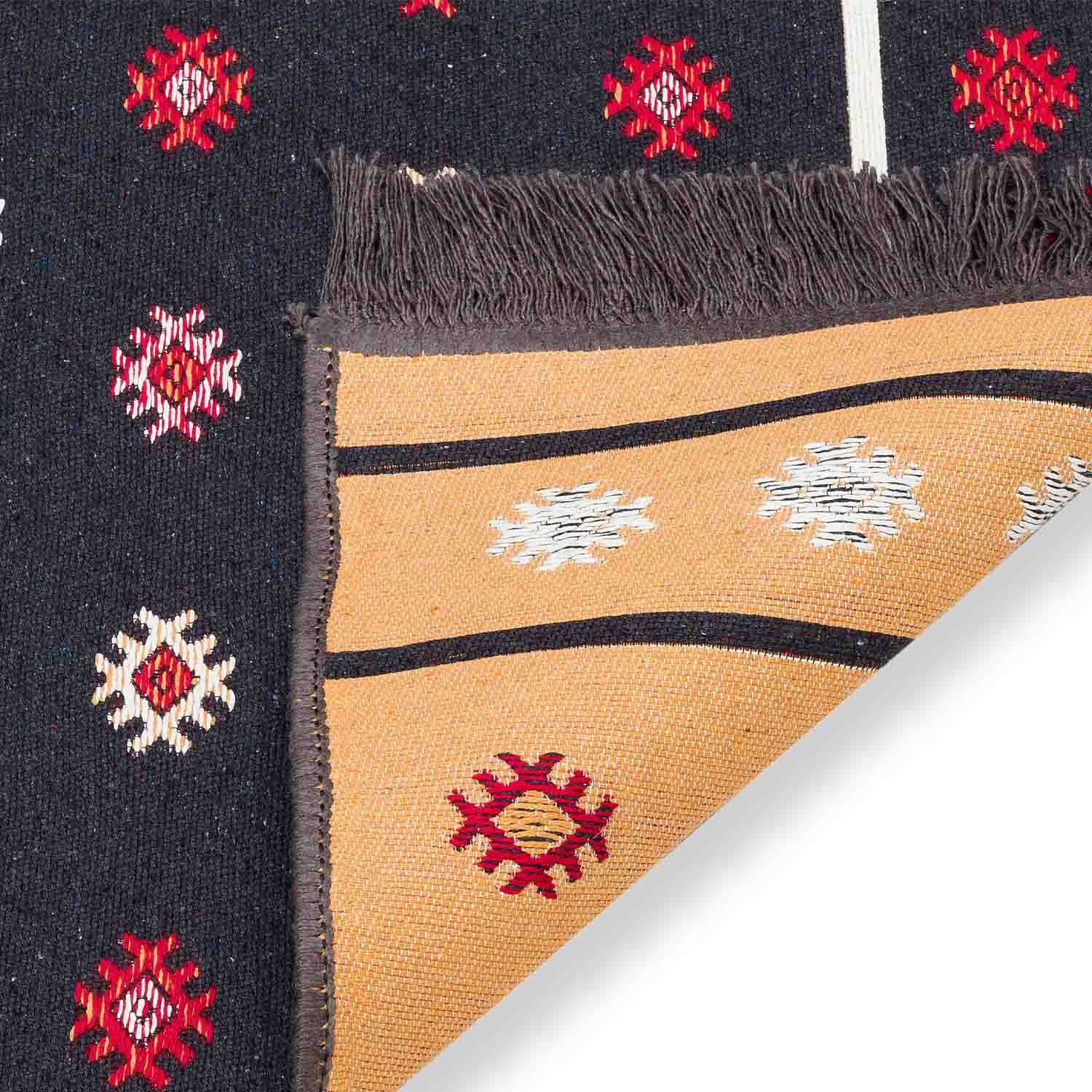 Maharani Recycled Cotton Reversible Kilim