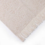 Cotton Jacquard Nutmeg Throw