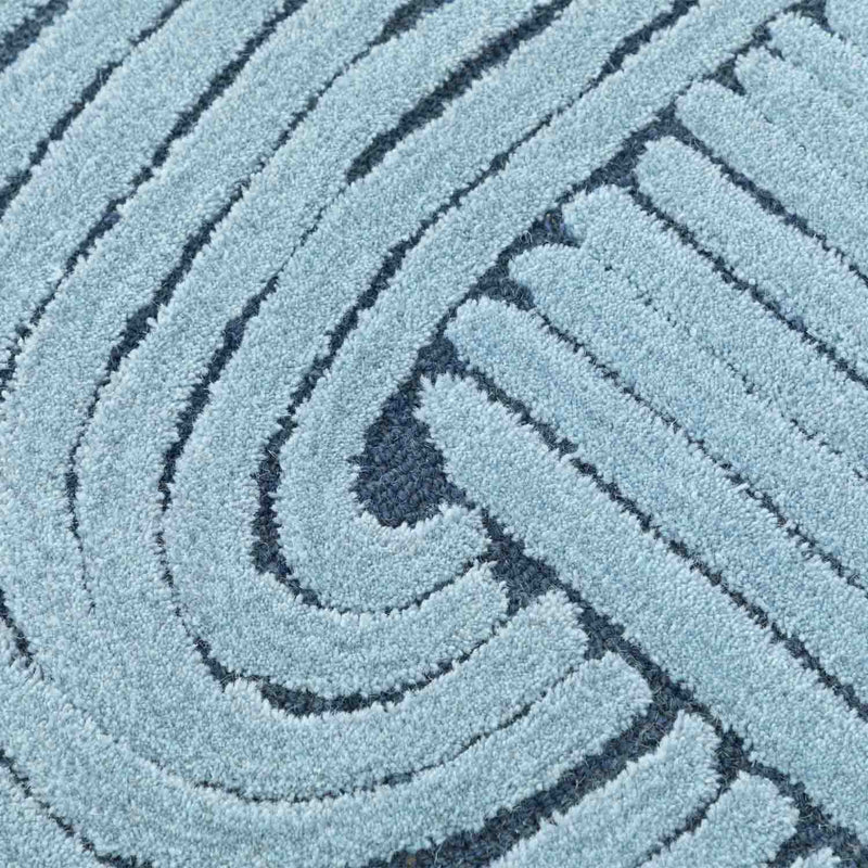 Brushwave  Hand Tufted Woollen And Cotton Rug