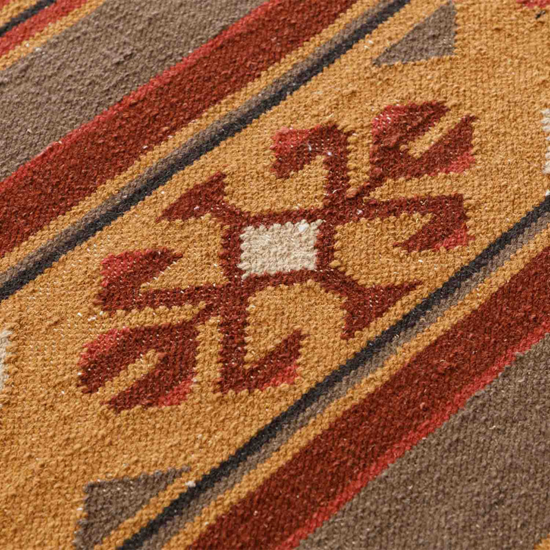 Prairie Hand Woven Woollen Kilim