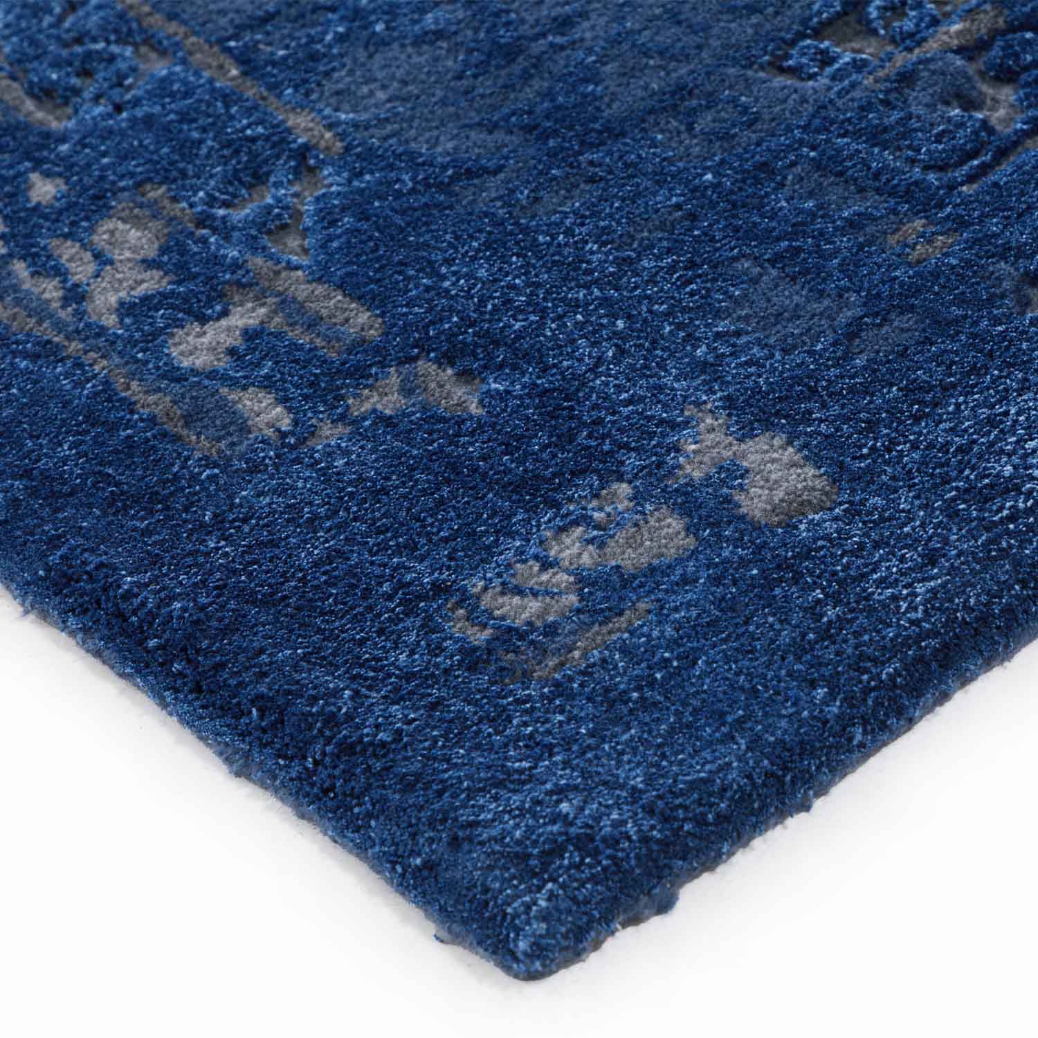 Syahi Hand Tufted Woollen And Viscose Rug By Tarun Tahiliani