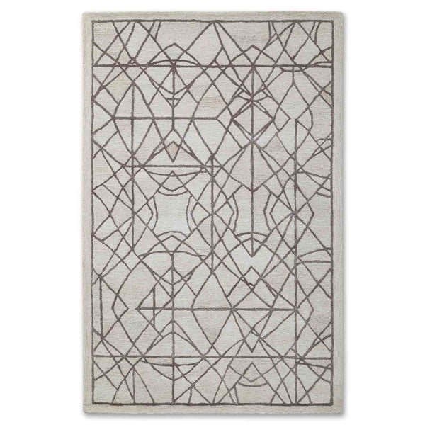 Vicoli Handtufted Woollen And Viscose Rug By Mariella Ienna