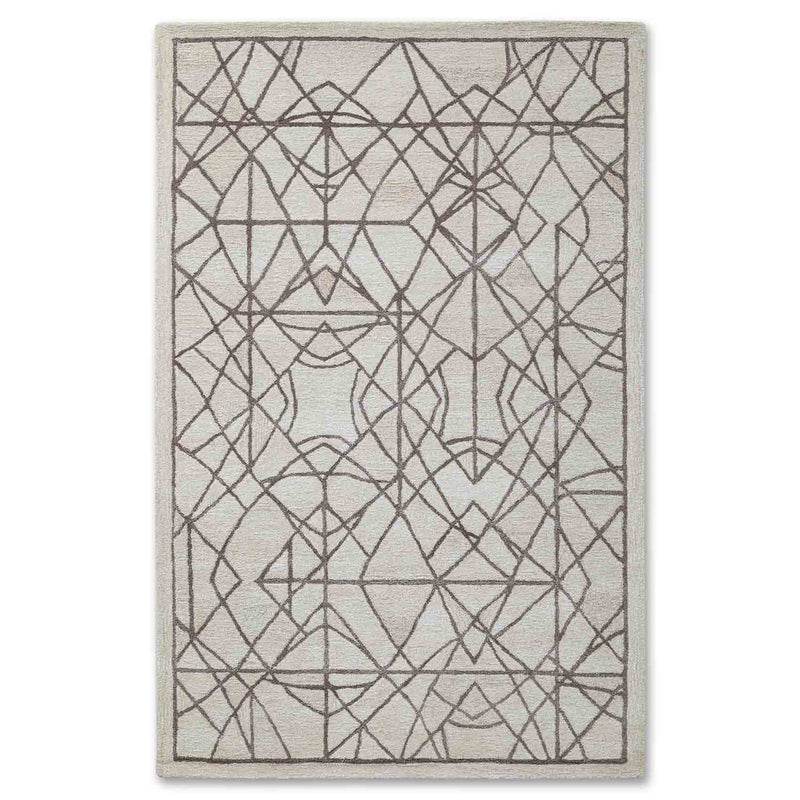 Vicoli Handtufted Woollen And Viscose Rug By Mariella Ienna