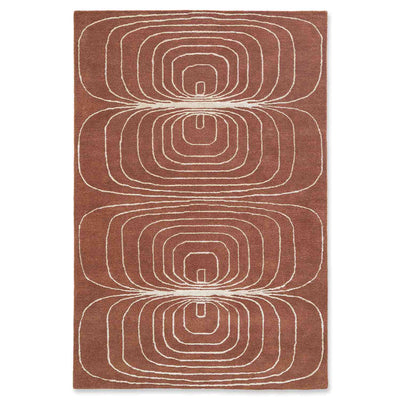 Sear Hand Tufted Woollen And Viscose Rug