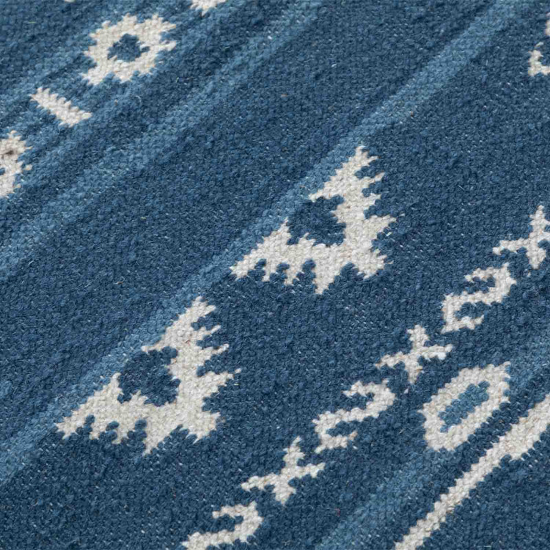 Henna Hand Woven Woollen Kilim Runner