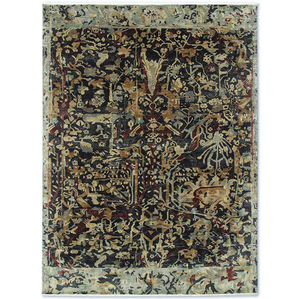 Nightwalk Hand Knotted Woollen Rug