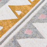 Patang Recycled Cotton Printed Reversible Kilim