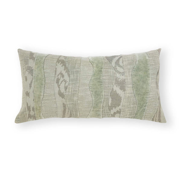 Variant Cotton Multi Textured Lumbar Cushion Cover
