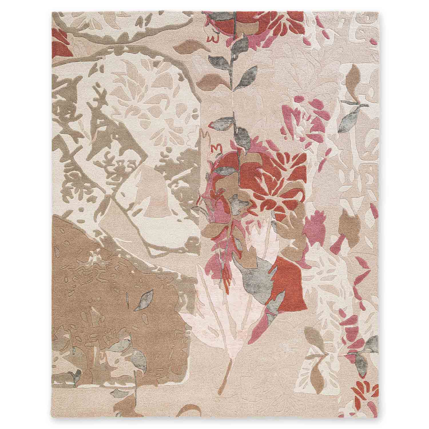 Orris Hand Tufted Woollen And Viscose Rug