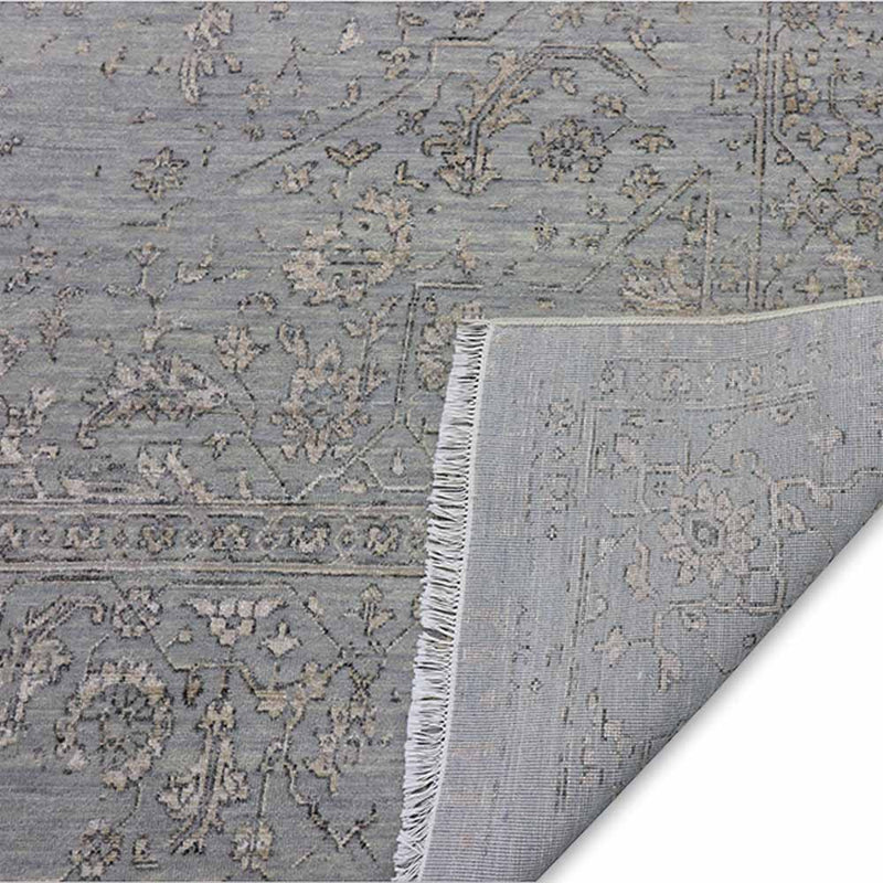 Braski Hand Knotted Woollen And Viscose Rug