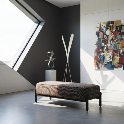 Billy Oak Bench - Dark Amber