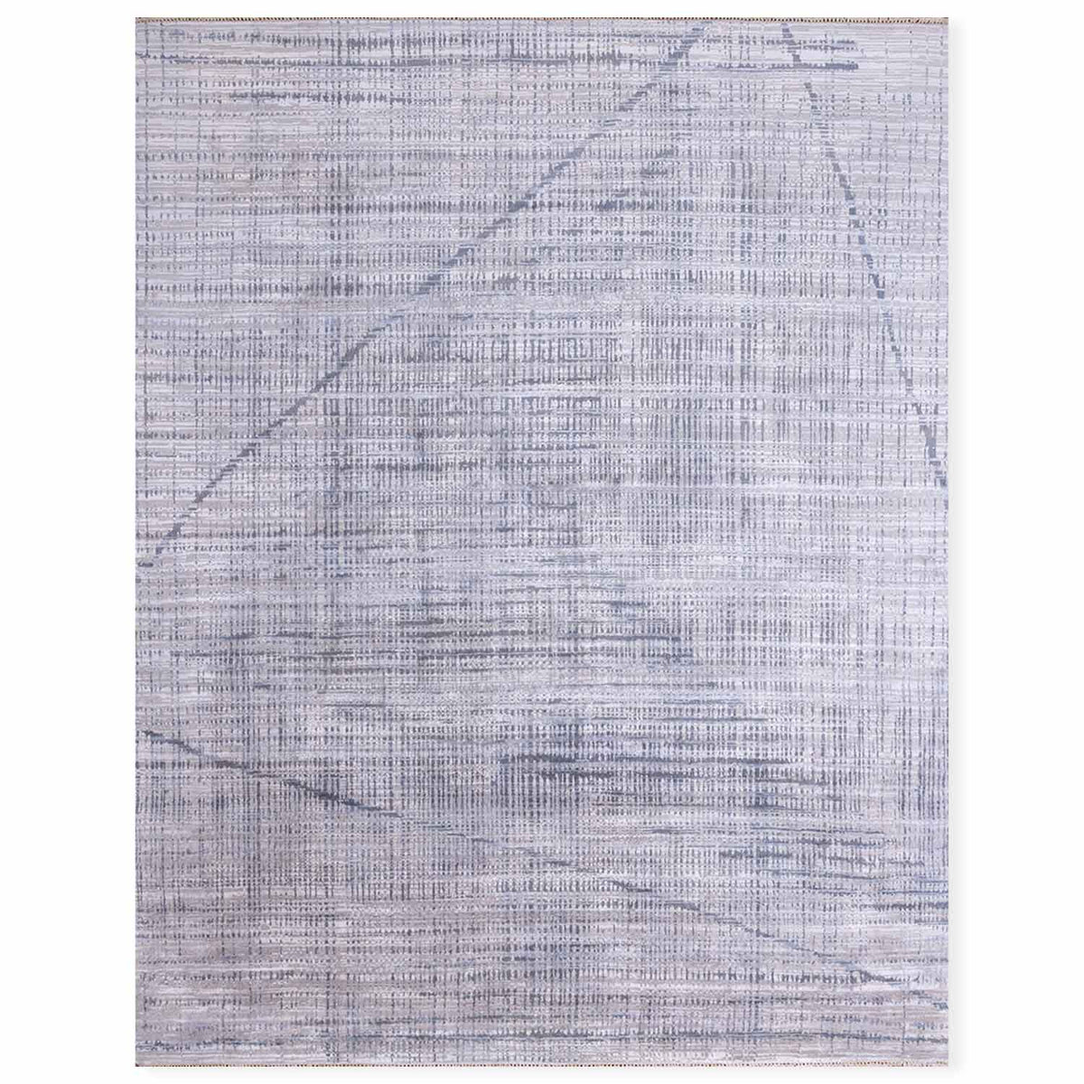Trajectory Hand Knotted Wool And Silk Rug By Luke Irwin