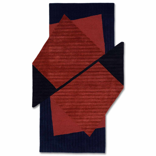 Mario Hand Tufted Woollen And Viscose Rug