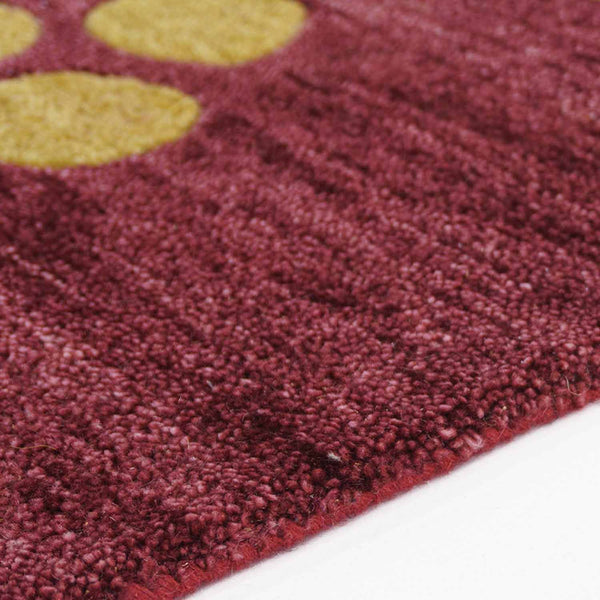 Chintamani reprise Hand Tufted Woolen Rug By Eeshaan Kashyap
