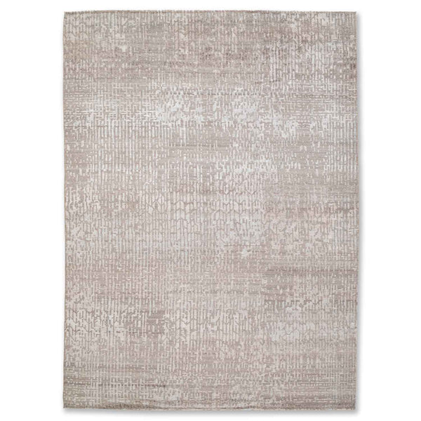 Ombre Hand Knotted  Wool And Viscose Rug