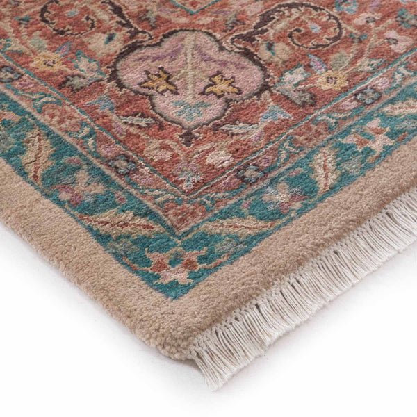 Mandira Hand Knotted Woollen And Silk Rug