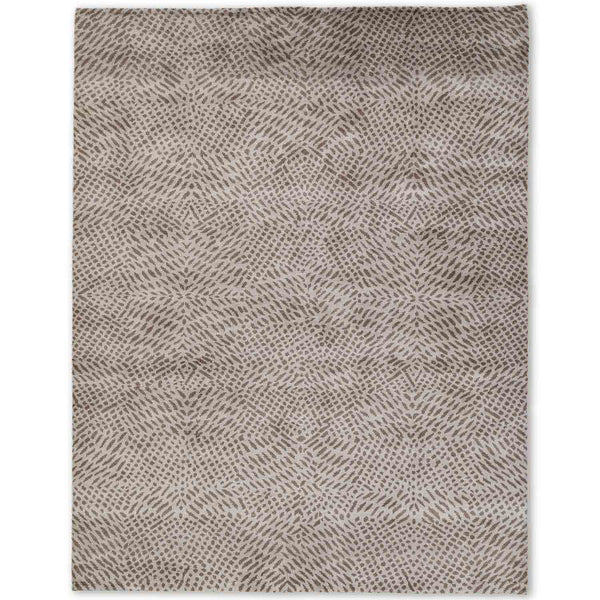Bhuram Hand Knotted Woollen And Cottton Rug
