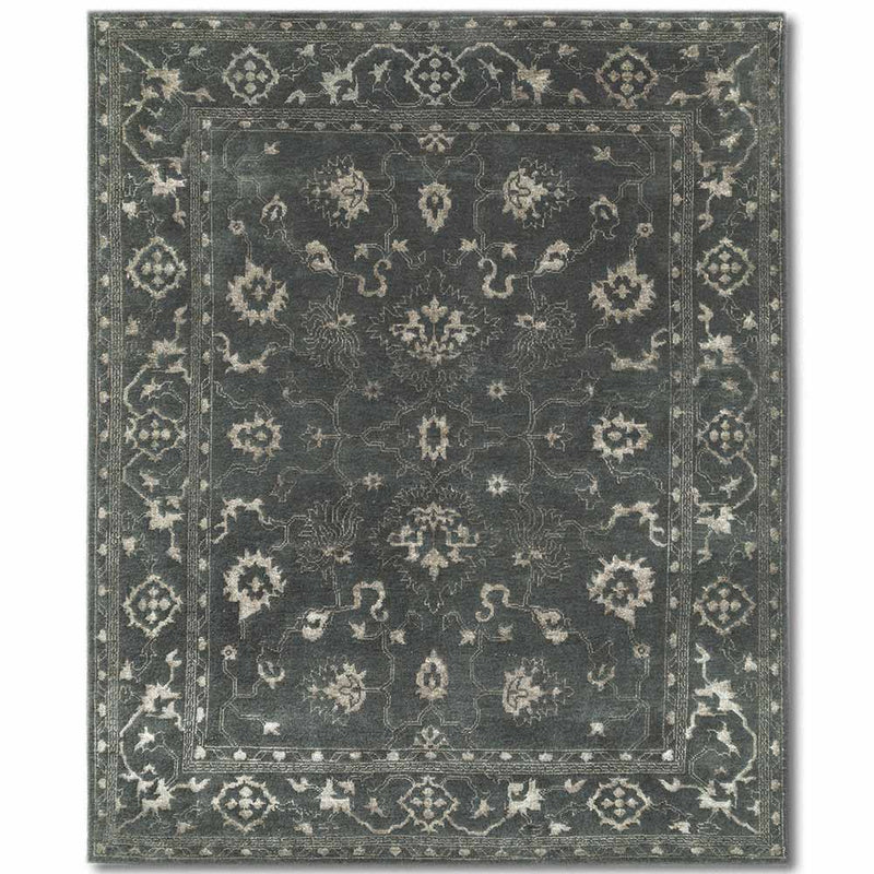 Roma Hand Knotted Woollen And Viscose Rug