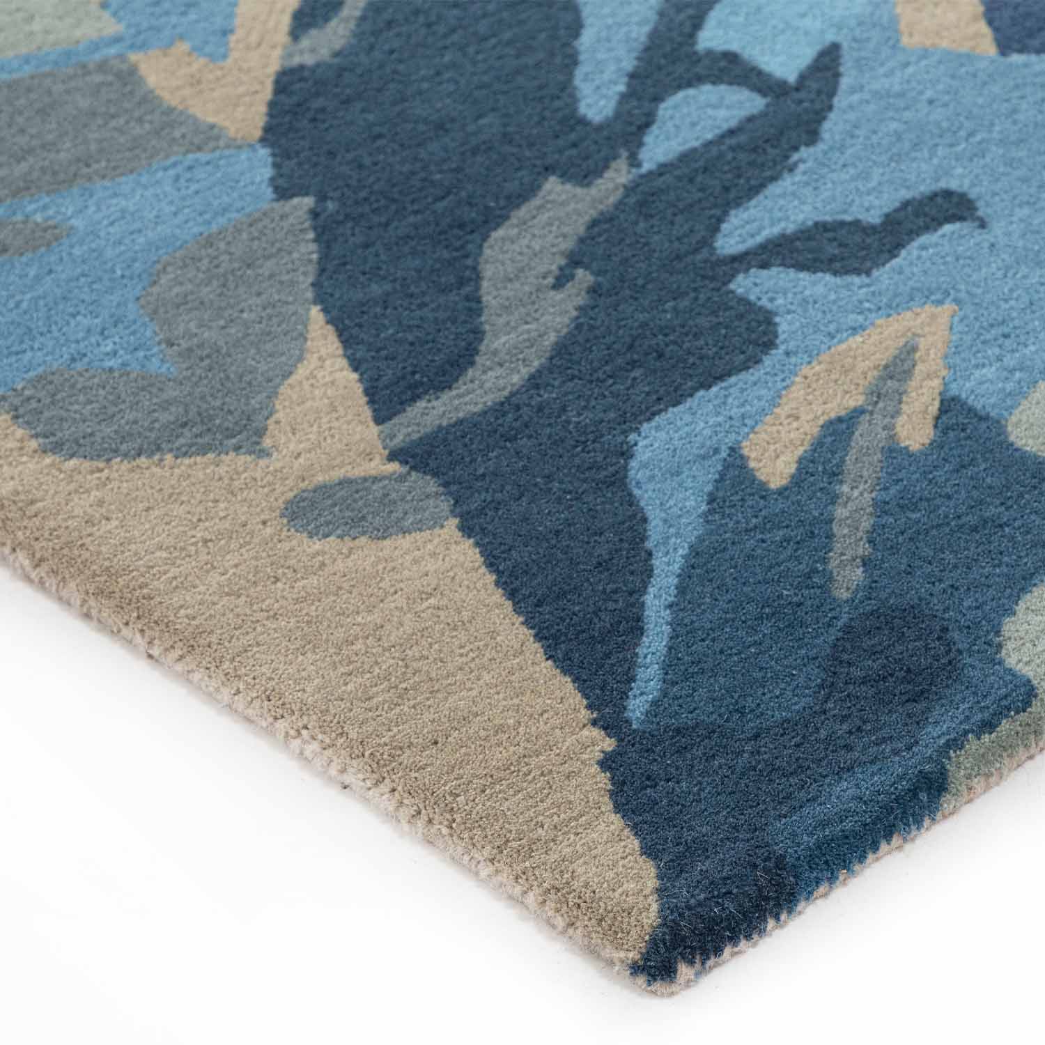 Majestic Mirror Hand Tufted Woollen Rug By Shripal Munshi