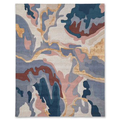 Fluxo Hand Tufted Woollen And Viscose Rug