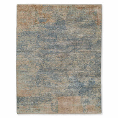 Sora Hand Knotted  Woollen And Viscose Rug