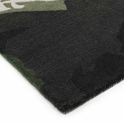 Framing The Fragments Hand Tufted Woollen Rug By Shripal Munshi