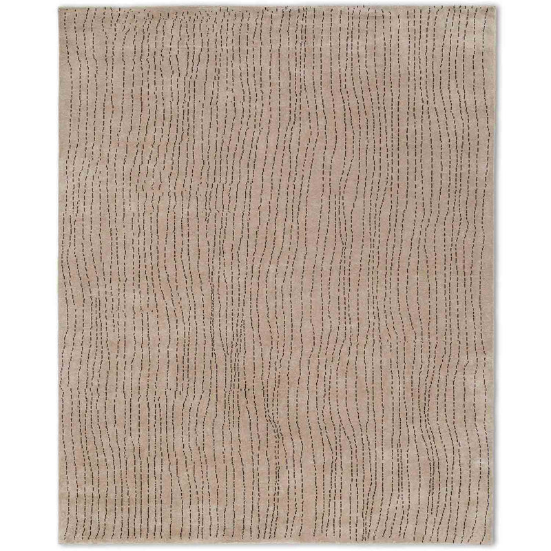 Rekha Hand Knotted Woollen Rug by Abraham & Thakore