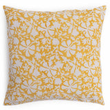 Daisy Block Printed Cotton Cushion Cover