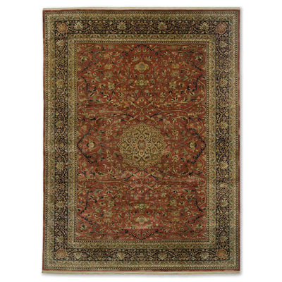 Sultaanabad2 Hand Knotted Woollen Rug