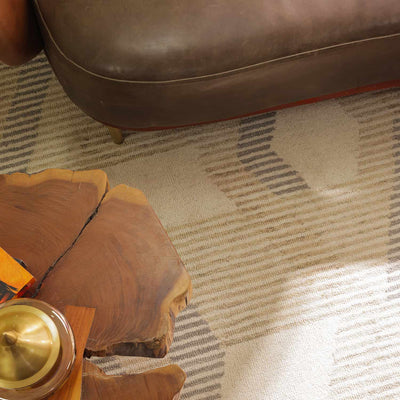 Bestowed Hand Tufted Wollen  Rug