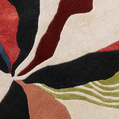 Phool Hand Tufted Woollen And Viscose Rug